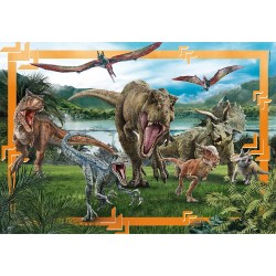 Clementoni - Jurassic World Supercolor World - 104 Pezzi Puzzle Cartoni Animati - CL23770