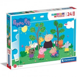 Clementoni - Puzzle Maxi Peppa Pig 24 pz - CL24237
