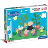 Clementoni - Puzzle Maxi Peppa Pig 24 pz - CL24237