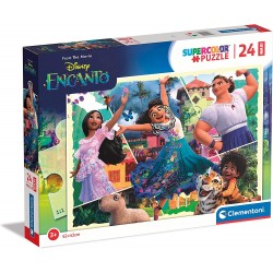 Clementoni - Disney Encanto Supercolor - 24 Pezzi Puzzle Cartoni Animati - CL24246