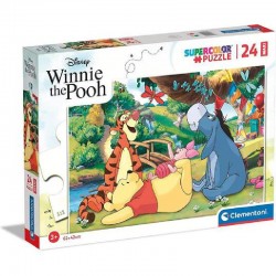 Clementoni - Puzzle Maxi Winnie The Pooh 24 pz - CL24247