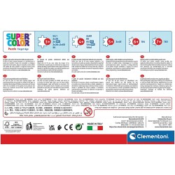 Clementoni - Gabby S Dollhouse Supercolor - 2 x 20 (Include 2 x 20 Pezzi) Puzzle Cartoni Animati - CL24802