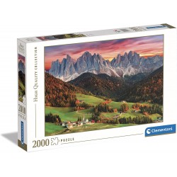 Clementoni - Puzzle High Quality Collection Valle de Funes 2000 pz, Puzzle Paesaggi, Medium, CL32570