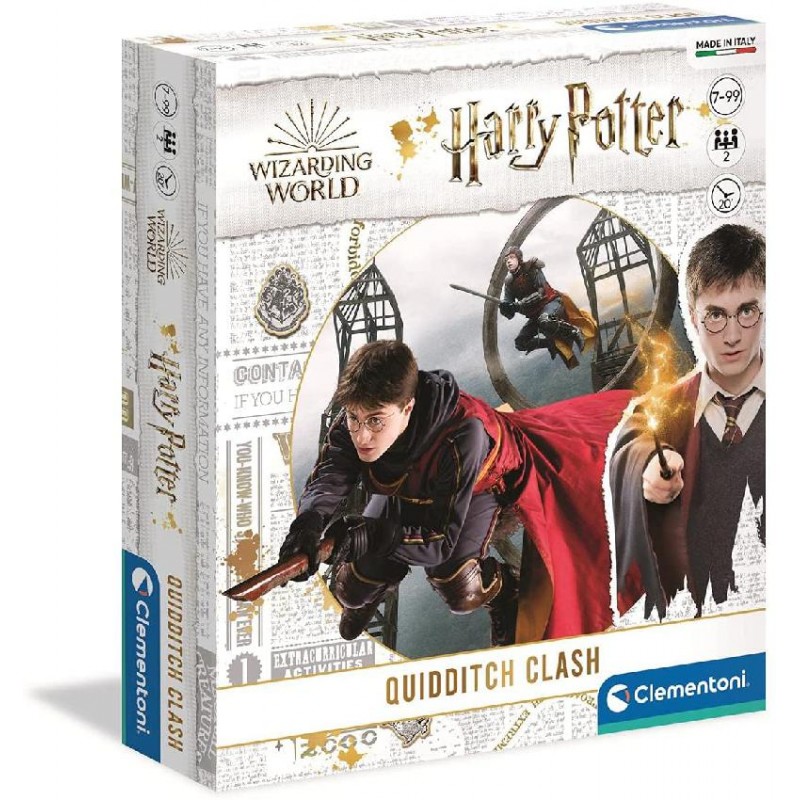 Clementoni - Gioco da tavolo Harry Potter - Quidditch Clash - CL16638