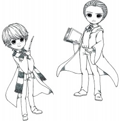 Clementoni - Harry Potter LED Luminosa, Magica 7-10 Anni - Gioco Creativo Lavagna cancellabile - Set Disegno per Bambini - CL186