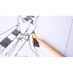 Clementoni - Harry Potter LED Luminosa, Magica 7-10 Anni - Gioco Creativo Lavagna cancellabile - Set Disegno per Bambini - CL186