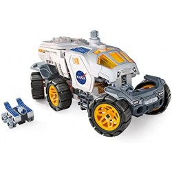Clementoni - Scienza Build - NASA Rover Marziano, Set di Costruzioni, Laboratorio Meccanica, Gioco scientifico - CL19250