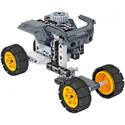 Clementoni - Scienza Build - NASA Rover Marziano, Set di Costruzioni, Laboratorio Meccanica, Gioco scientifico - CL19250