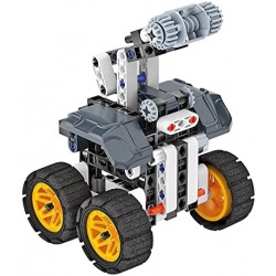 Clementoni - Scienza Build - NASA Rover Marziano, Set di Costruzioni, Laboratorio Meccanica, Gioco scientifico - CL19250