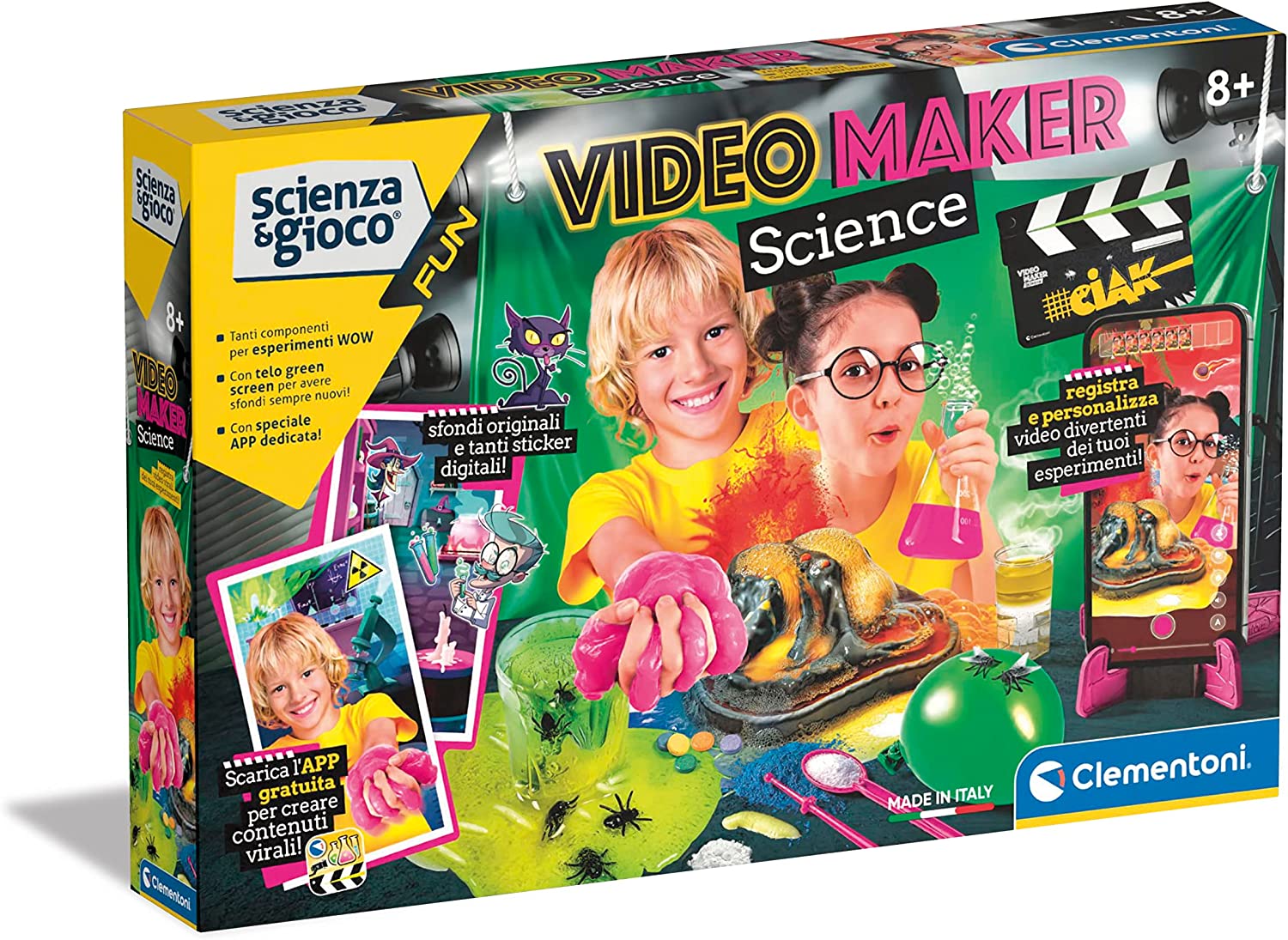 Clementoni - Fun-Video Maker Science - Laboratorio Bambini