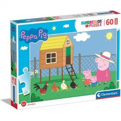 Clementoni - Puzzle 60 pz Maxi Peppa Pig - CL26590