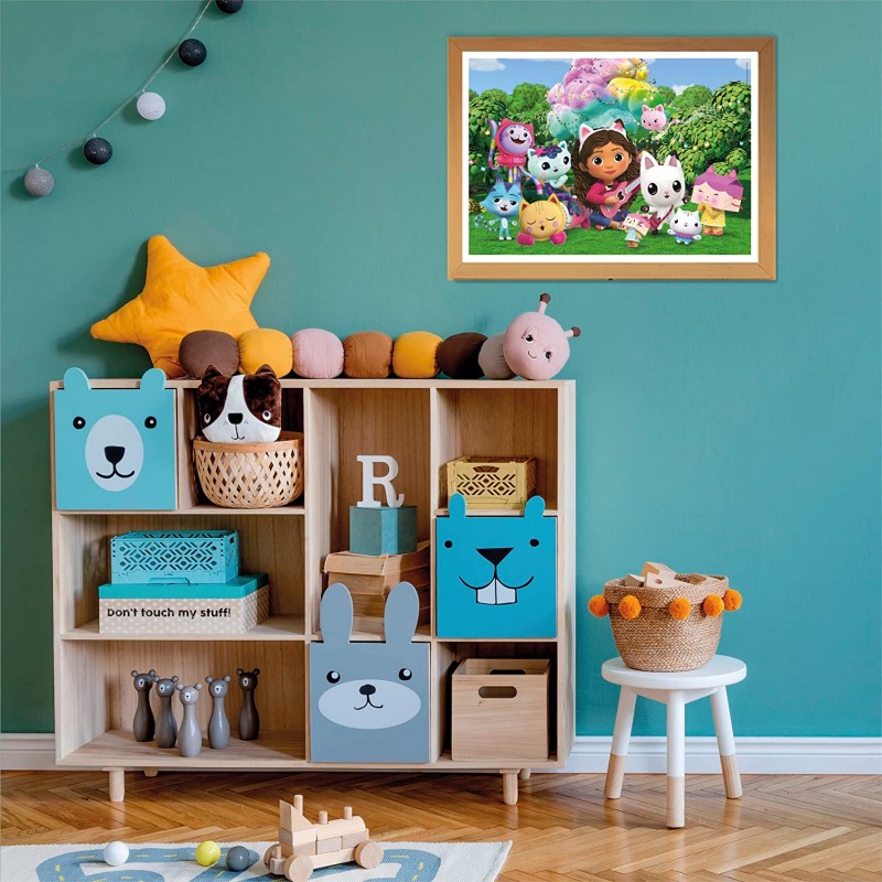 Clementoni - Gaby S Dollhouse Supercolor Dollhouse - 24 Maxi Pezzi ...