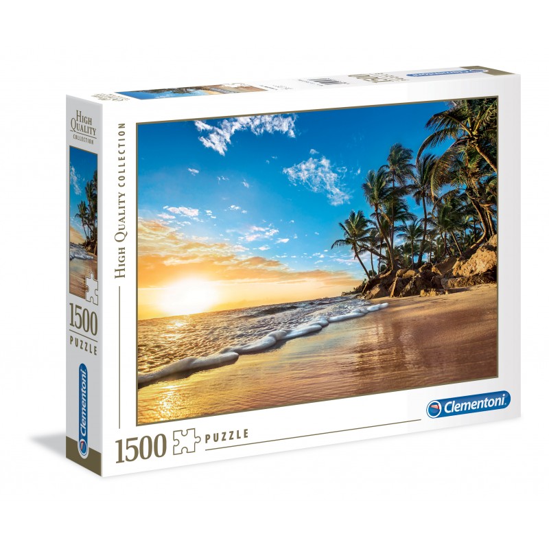 Clementoni - Tropical Sunrise High Quality Collection Puzzle, Multicolore, 1500 Pezzi - CL31681