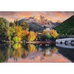 Clementoni - Puzzle Vista de Lijiang 1500 pz - High Quality Collection View - Paesaggi - CL31688