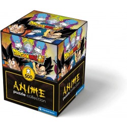Clementoni - Dragon Ball - 500 Pezzi Adulti, Supereroi, Puzzle Anime, Made in Italy, Multicolore - CL35135