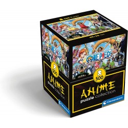 Clementoni - One Piece - 500 Pezzi Adulti, Puzzle Anime, Made in Italy, Multicolore - CL35136