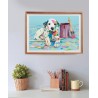 Clementoni - Collection The Funny Dalmatian - 500 Pezzi Puzzle Adulti, Made in Italy, Multicolore - CL35150