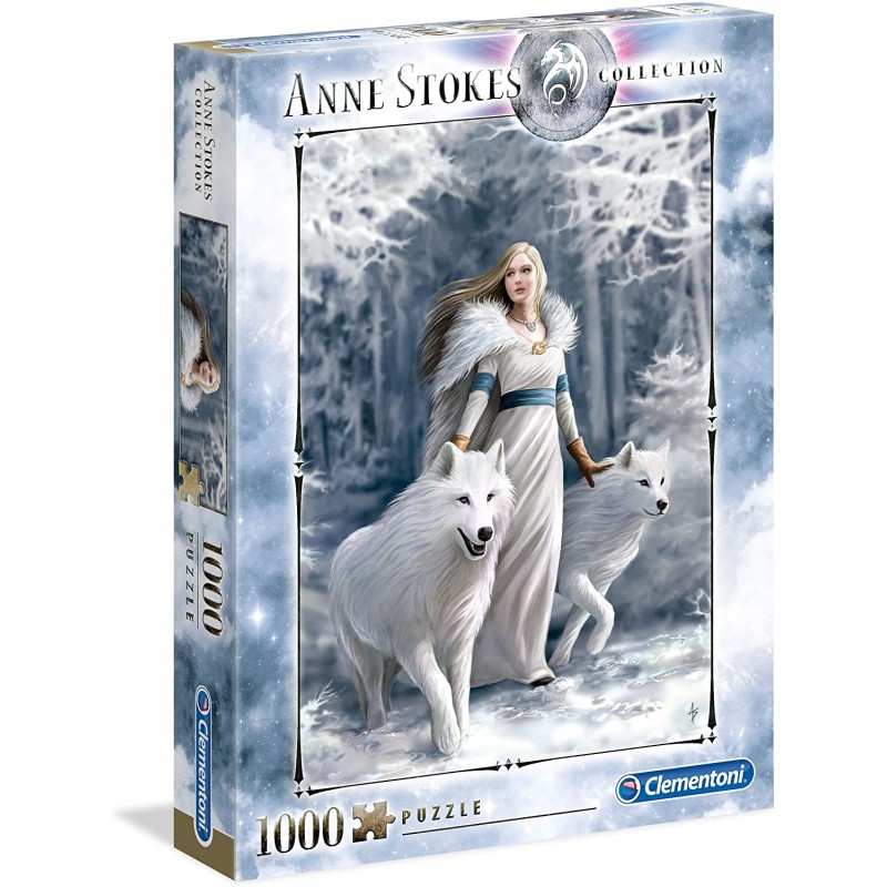 Clementoni - Anne Stokes Puzzle 1000 pezzi, Multicolore - CL39477