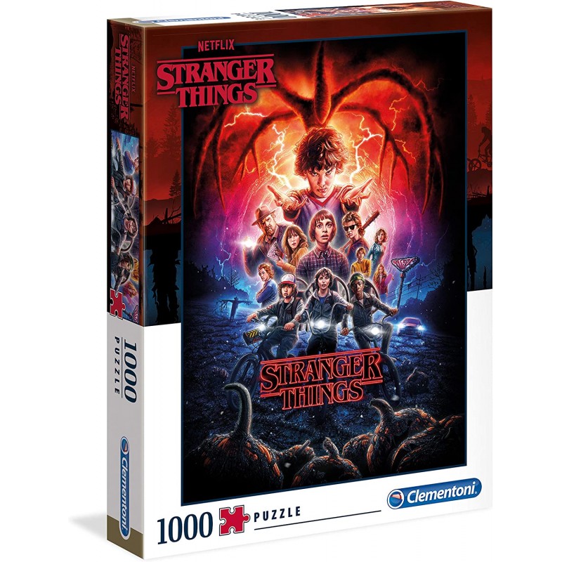 Clementoni - Puzzle Stranger Things 1000 pezzi - CL39543