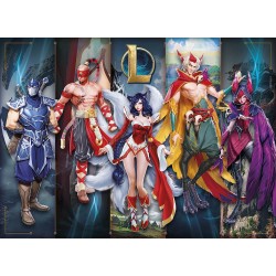 Clementoni - Puzzle League Of Legends - 1000 pezzi - Made in Italy, fantasy, videogiochi - CL39680