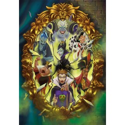 Clementoni - Disney Villains -1000 Pezzi Puzzle Adulti, Made in Italy, Multicolore - CL39718