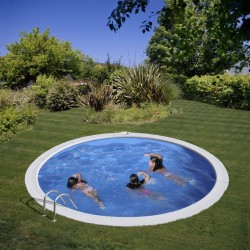 Piscina interrata GRE Serie SUMATRA 350 h 120 tonda