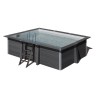 Piscina Composito GRE Serie AVANTGARDE 466x326h 124 rettangolare KPCOR46N