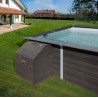 Locale Tecnico in Composito 80x60 h 89cm Per piscine Linea Avangarde GRE