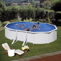 Piscina acciaio GRE serie FIDJI 610x375x120h ovale