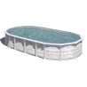 Piscina acciaio GRE Serie ISLANDIA 730x375 h 132 ovale