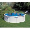 Piscina acciaio GRE serie ATLANTIS 460x132h tonda