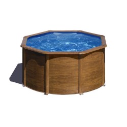 Piscina acciaio GRE serie PACIFIC 240x120h Tonda
