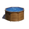 Piscina acciaio GRE serie PACIFIC 240x120h Tonda