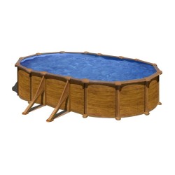 Piscina acciaio GRE serie SICILIA 500x300x120h Ovale