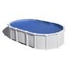 Piscina acciaio GRE serie HAITI 610x375x132h ovale