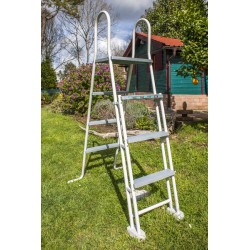 Piscina acciaio GRE serie KEA 350x120h Tonda