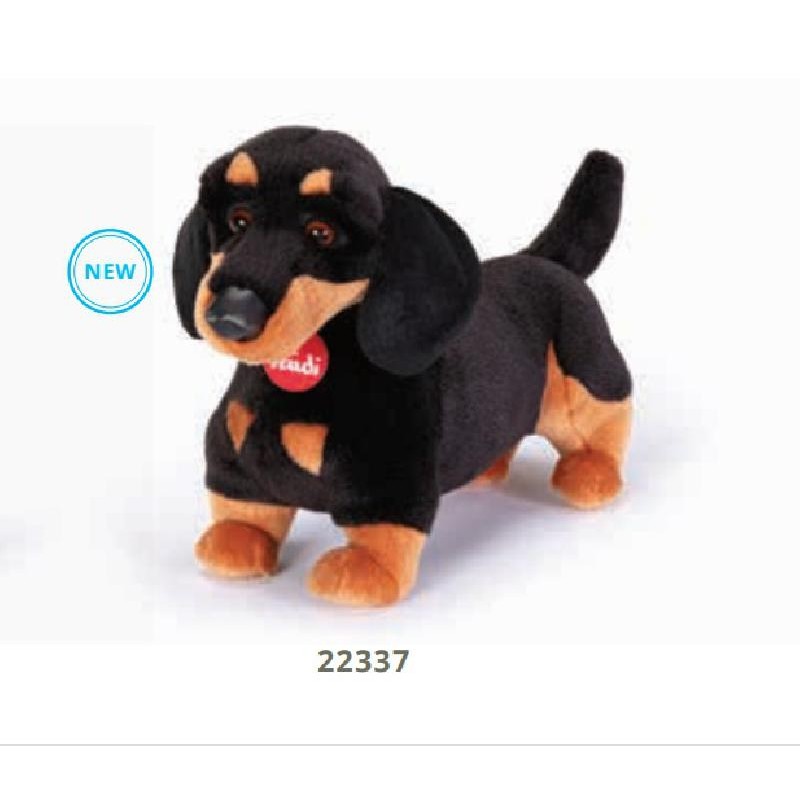 Trudi - Peluche bassotto Leo cm 13×24×34 - 22337