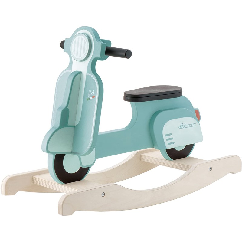 Trudi Sevi - Rocking Scooter, Colore Verde, 75x52x28 cm - 82989