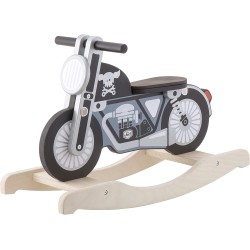 Trudi Sevi - Rocking Bike, 72x46x28 cm, Colore Nero - 82990