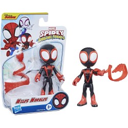 Hasbro Spidey and his Amazing Friends - Miles Morales, Action Figure Giocattolo da 15 cm, con 1 Accessorio - F19365X61