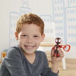 Hasbro Spidey and his Amazing Friends - Miles Morales, Action Figure Giocattolo da 15 cm, con 1 Accessorio - F19365X61