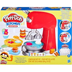 Play-Doh Kitchen Creations - Il Magico Mixer, impastatrice Giocattolo con Finti Accessori da Cucina - F47185L00