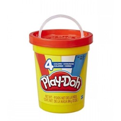 Hasbro Play-Doh - Barattolo assortito in 4 Colori - E5207