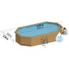 Piscina in Legno ovale 436x336x117h GRENADE 2 GRE - 7900862
