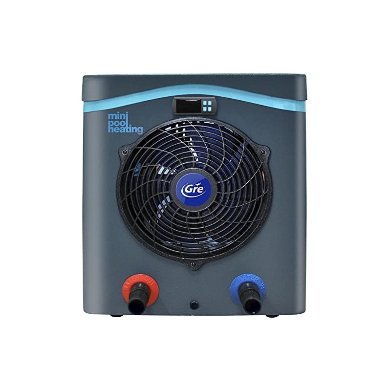 Gre HPM40 Mini Pompa di Calore per Piscina Fuori Terra Fino a 40 m3, Blu