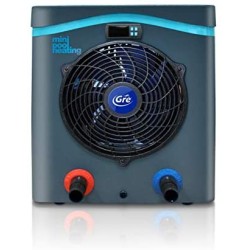 Gre HPM40 Mini Pompa di Calore per Piscina Fuori Terra Fino a 40 m3, Blu