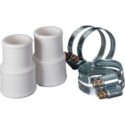 Kit di collegamento tubo: 2 raccordi e 4 morsetti di 38 e 32 mm di diametro - GRE AR511