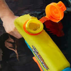 Nerf Super Soaker - Wave Spray, blaster ad acqua, beccuccio mobile che crea un getto ondoso travolgente - F63975L00