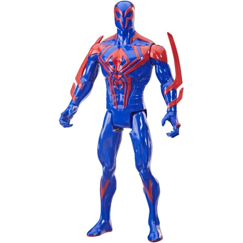 Hasbro Marvel Spider-Man: Across The Spider-Verse, Titan Hero Series, Spider-Man 2099, Action Figure Deluxe, Action Figure colle