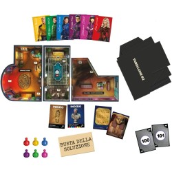 Cluedo Escape - Furto al Museo, un gioco di misteri ed enigmi in versione Escape Game, gioco da tavolo cooperativo per le famigl